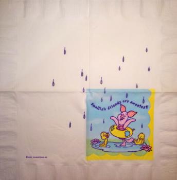 WP-121 Winnie Pooh - 3-ply - Hallmark - Disney - 35x35cm